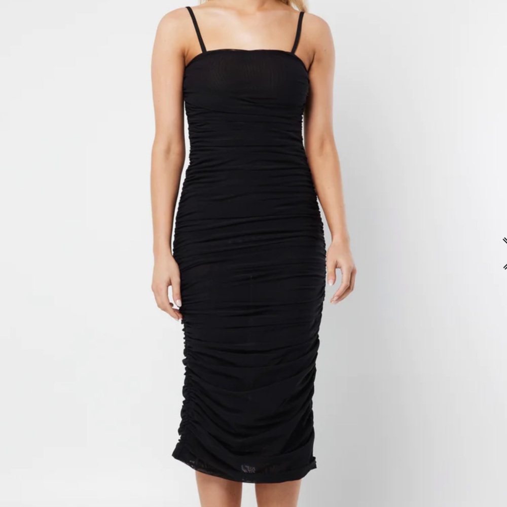 Mossman SUPERSTITIOUS MIDI DRESS